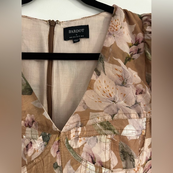 Zelina Mini Floral Dress by Bardot - Picture 5 of 6